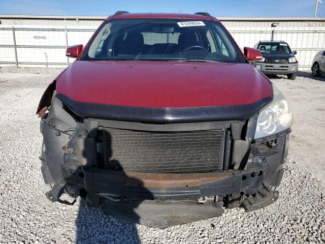 1GNKVGED1CJ235530 - 2012 CHEVROLET TRAVERSE LT RED photo 5