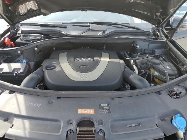 4JGBB8GB7BA682635 - 2011 MERCEDES-BENZ ML 350 4MATIC BLACK photo 12