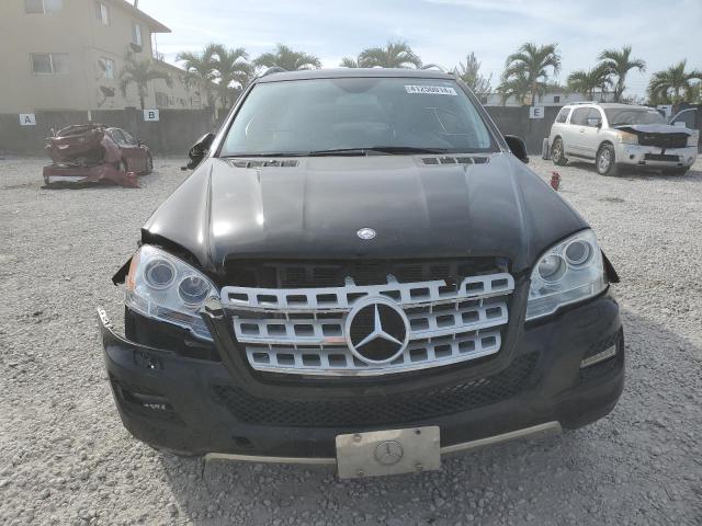 4JGBB8GB7BA682635 - 2011 MERCEDES-BENZ ML 350 4MATIC BLACK photo 5