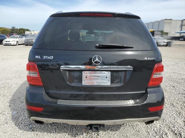 4JGBB8GB7BA682635 - 2011 MERCEDES-BENZ ML 350 4MATIC BLACK photo 6