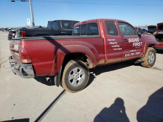 5TETU62N38Z518600 - 2008 TOYOTA TACOMA PRERUNNER ACCESS CAB RED photo 3