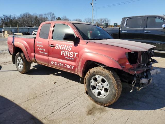 5TETU62N38Z518600 - 2008 TOYOTA TACOMA PRERUNNER ACCESS CAB RED photo 4