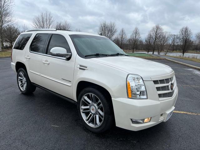 1GYS4CEF5ER127738 - 2014 CADILLAC ESCALADE PREMIUM WHITE photo 1