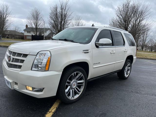 1GYS4CEF5ER127738 - 2014 CADILLAC ESCALADE PREMIUM WHITE photo 2