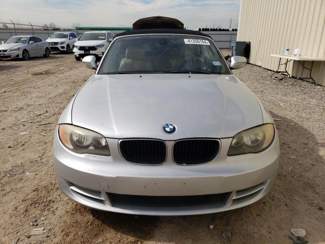 WBAUL7C52BVM80053 - 2011 BMW 128 I SILVER photo 5