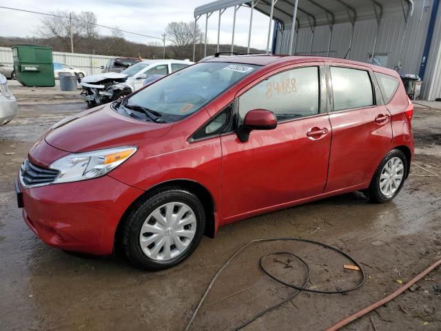 3N1CE2CP9EL407783 - 2014 NISSAN VERSA NOTE S RED photo 1