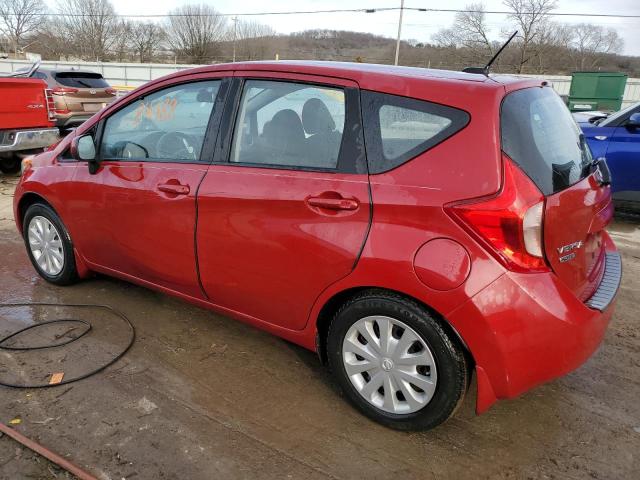 3N1CE2CP9EL407783 - 2014 NISSAN VERSA NOTE S RED photo 2