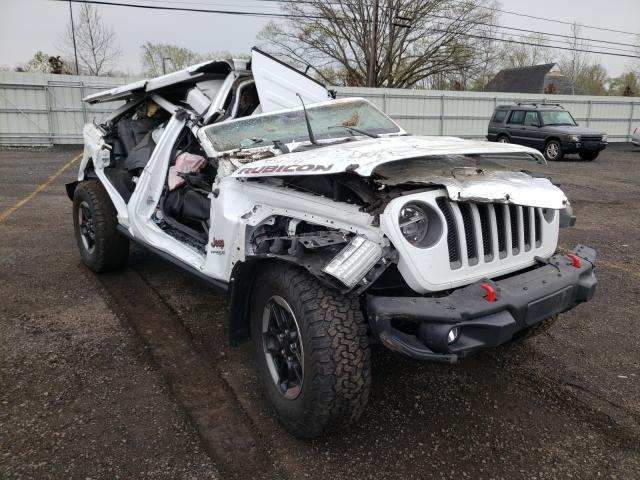 1C4HJXFGXLW156044 - 2020 JEEP WRANGLER RUBICON WHITE photo 1