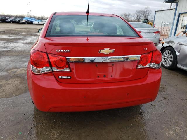 1G1PF5SC6C7389698 - 2012 CHEVROLET CRUZE LT RED photo 6