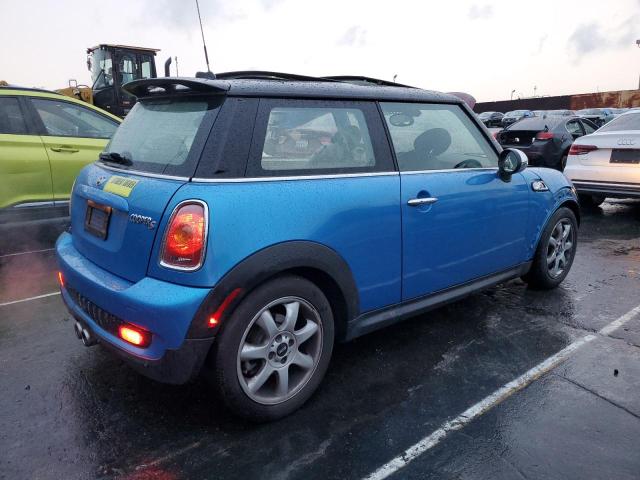 WMWMF73508TV34946 - 2008 MINI COOPER S BLUE photo 3