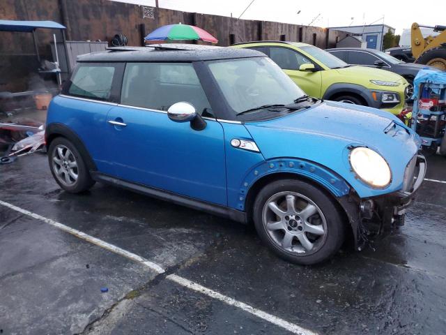 WMWMF73508TV34946 - 2008 MINI COOPER S BLUE photo 4