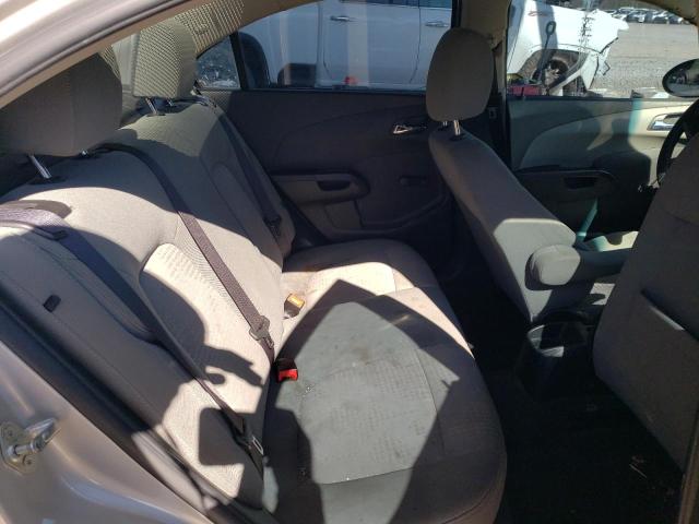 1G1JA5SH2D4240711 - 2013 CHEVROLET SONIC LS 银色 照片 10