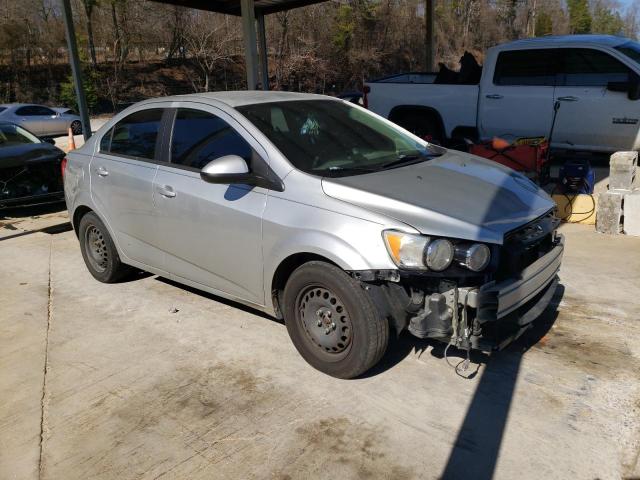 1G1JA5SH2D4240711 - 2013 CHEVROLET SONIC LS 银色 照片 4