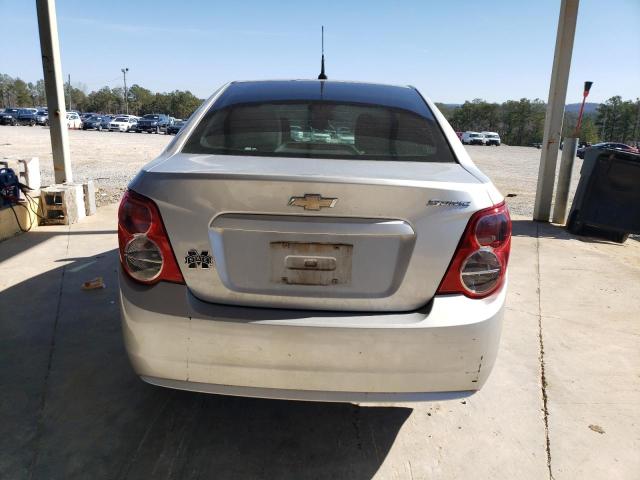 1G1JA5SH2D4240711 - 2013 CHEVROLET SONIC LS 银色 照片 6