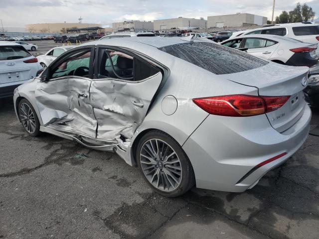 KMHD04LB4JU455672 - 2018 HYUNDAI ELANTRA SPORT SILVER photo 2