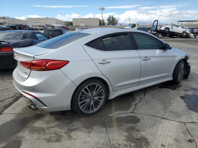 KMHD04LB4JU455672 - 2018 HYUNDAI ELANTRA SPORT SILVER photo 3