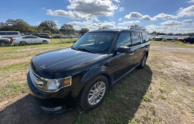 2FMGK5C82KBA14003 - 2019 FORD FLEX SEL BLACK photo 2