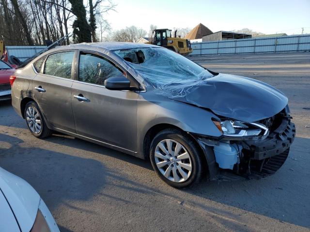 3N1AB7AP0JY275140 - 2018 NISSAN SENTRA S SILVER photo 4