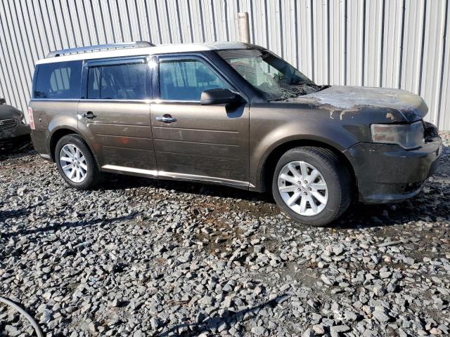 2FMGK5CC6BBD13143 - 2011 FORD FLEX SEL BROWN photo 4