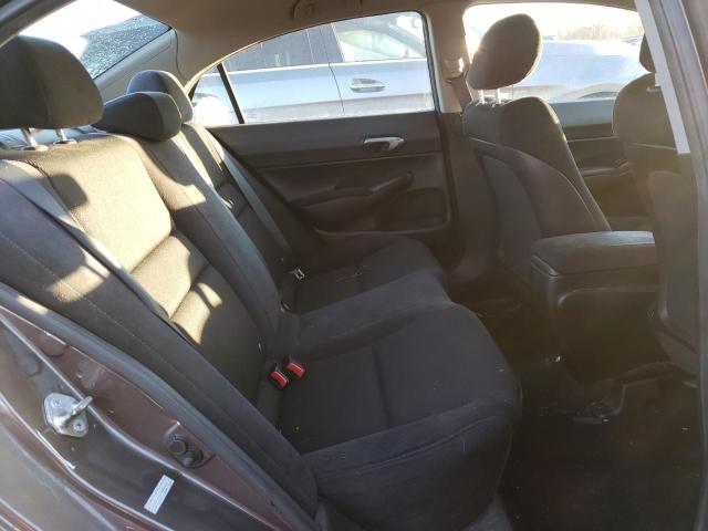 2HGFA1F65BH530862 - 2011 HONDA CIVIC LX-S Շագանակագույն լուսանկար 10