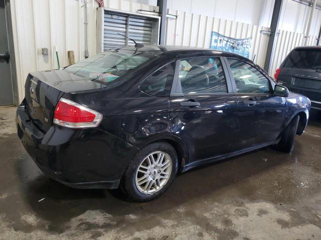 1FAHP35NX9W162237 - 2009 FORD FOCUS SE BLACK photo 3