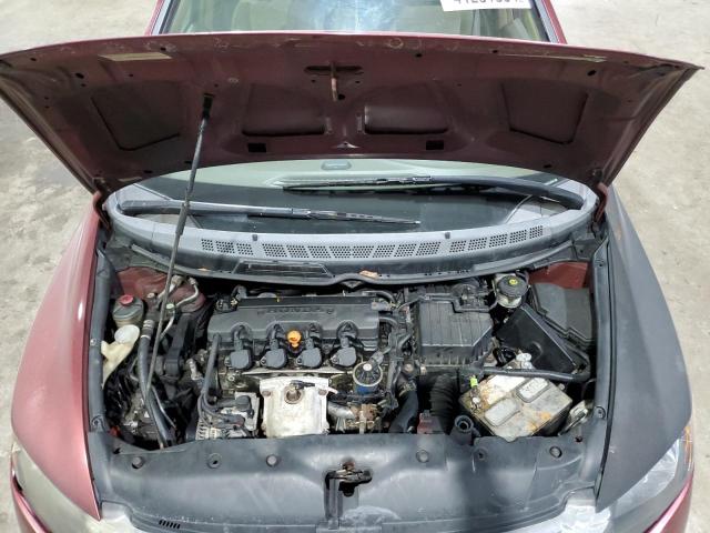 2HGFA165X7H503980 - 2007 HONDA CIVIC LX BURGUNDY photo 11