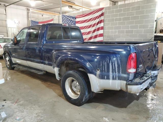 1FTWW32PX5ED30646 - 2005 FORD F350 SUPER DUTY BLUE photo 2