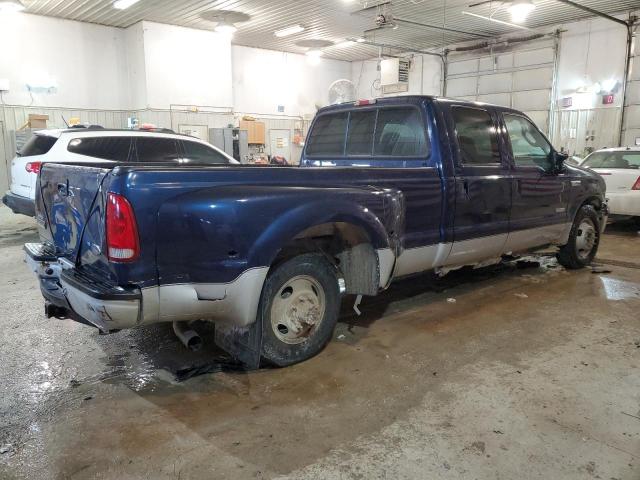 1FTWW32PX5ED30646 - 2005 FORD F350 SUPER DUTY BLUE photo 3