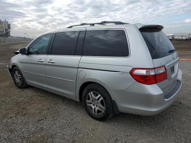 5FNRL38785B064507 - 2005 HONDA ODYSSEY EXL SILVER photo 2