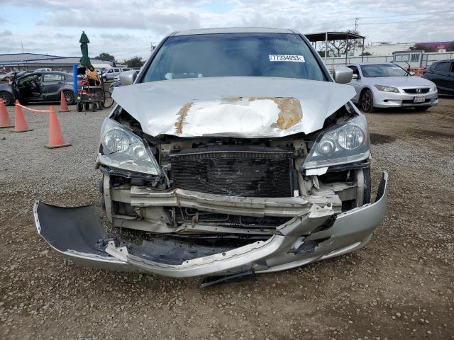 5FNRL38785B064507 - 2005 HONDA ODYSSEY EXL SILVER photo 5