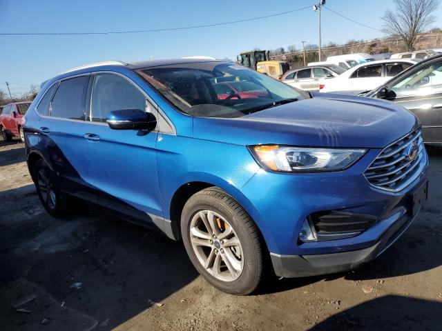 2FMPK3J9XLBA70756 - 2020 FORD EDGE SEL BLUE photo 4