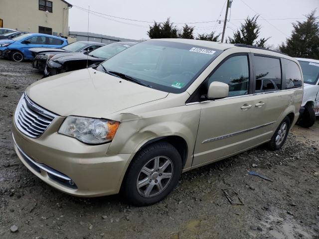 2C4RC1BGXCR138184 - 2012 CHRYSLER TOWN & COU TOURING 金色 照片 1