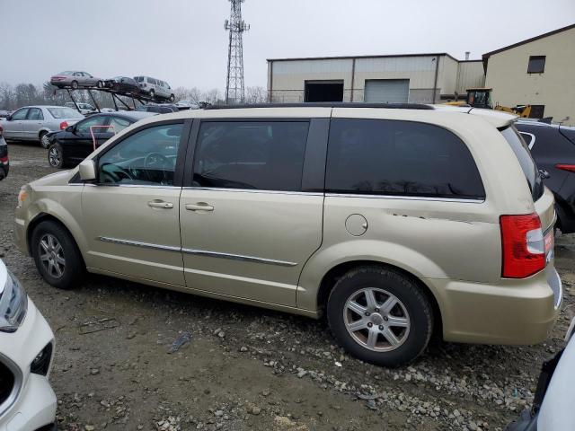 2C4RC1BGXCR138184 - 2012 CHRYSLER TOWN & COU TOURING 金色 照片 2