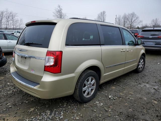 2C4RC1BGXCR138184 - 2012 CHRYSLER TOWN & COU TOURING 金色 照片 3