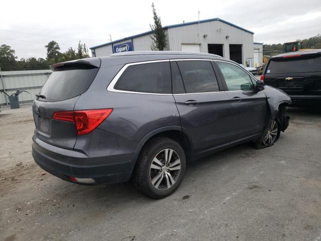 5FNYF5H63HB010333 - 2017 HONDA PILOT EXL GRAY photo 3