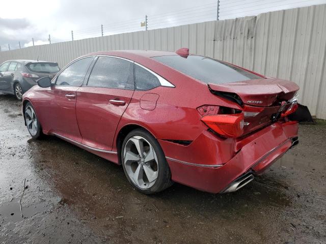 1HGCV1F91JA139576 - 2018 HONDA ACCORD TOURING RED photo 2