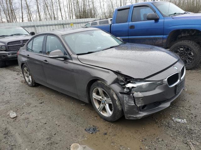 WBA3C1C53EK108218 - 2014 BMW 328 I SULEV GRAY photo 4