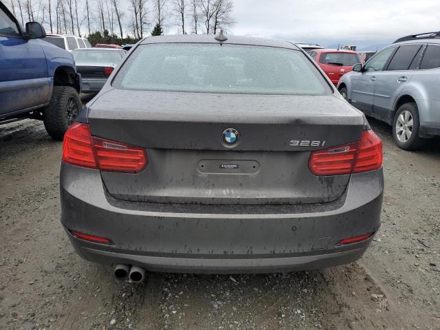 WBA3C1C53EK108218 - 2014 BMW 328 I SULEV GRAY photo 6