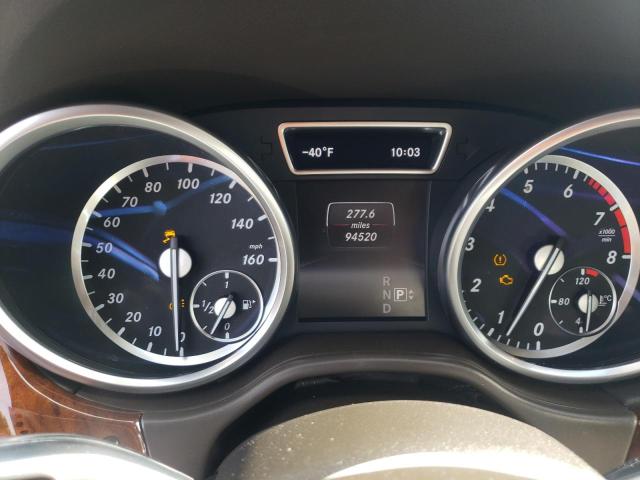 4JGDA5HB1EA323732 - 2014 MERCEDES-BENZ ML 350 4MATIC BLUE photo 9