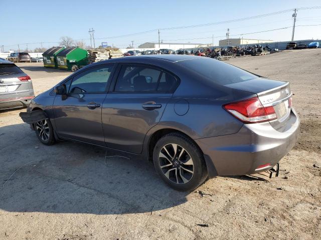 19XFB2F89FE052305 - 2015 HONDA CIVIC EX GRAY photo 2