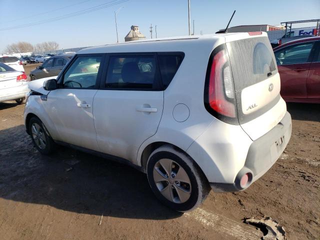 KNDJN2A20G7358539 - 2016 KIA SOUL WHITE photo 2