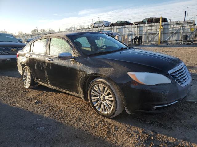 1C3CCBCG7CN189749 - 2012 CHRYSLER 200 LIMITED BLACK photo 4