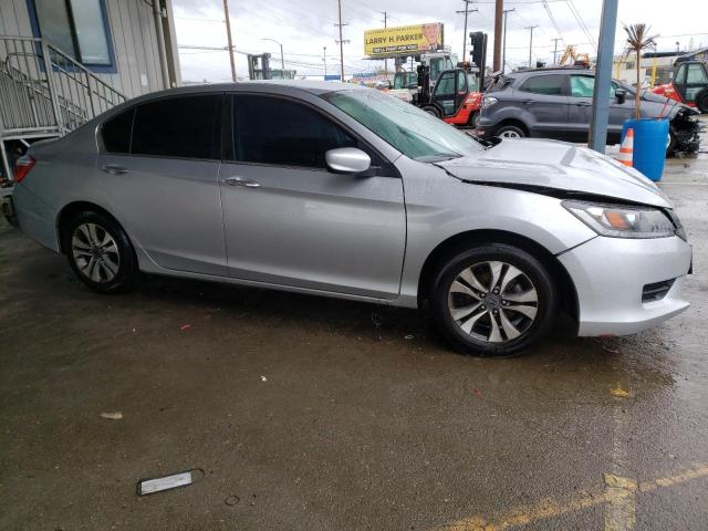 1HGCR2F39EA254308 - 2014 HONDA ACCORD LX SILVER photo 4