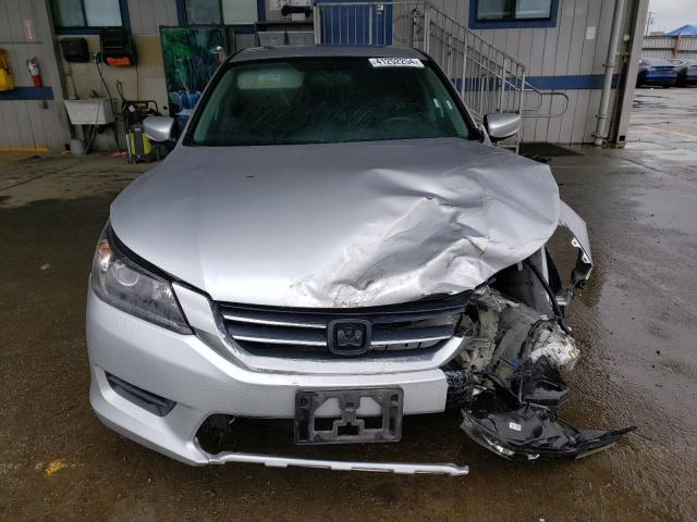 1HGCR2F39EA254308 - 2014 HONDA ACCORD LX SILVER photo 5