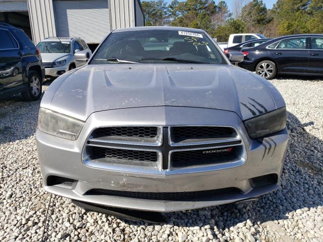 2C3CDXBG0DH678497 - 2013 DODGE CHARGER SE GRAY photo 5