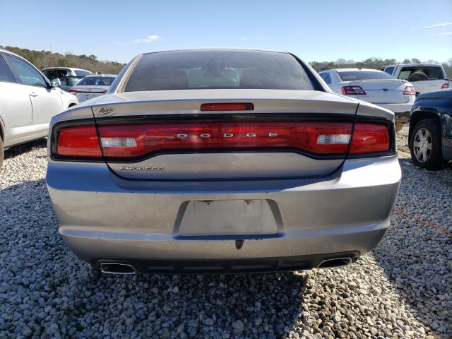 2C3CDXBG0DH678497 - 2013 DODGE CHARGER SE GRAY photo 6