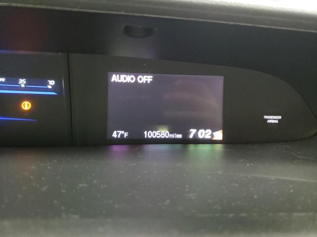 2HGFB2F97FH540795 - 2015 HONDA CIVIC EXL თაფლისფერი ფოტო 9