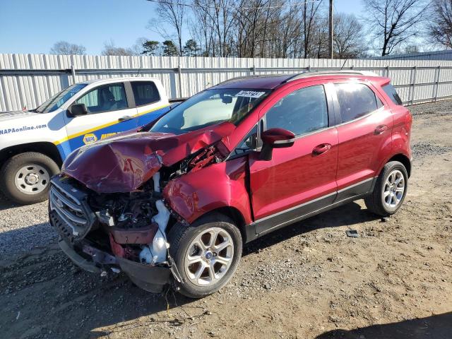 MAJ3S2GE1LC313197 - 2020 FORD ECOSPORT SE RED photo 1