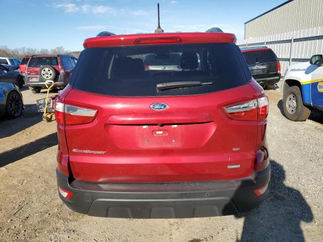 MAJ3S2GE1LC313197 - 2020 FORD ECOSPORT SE RED photo 6