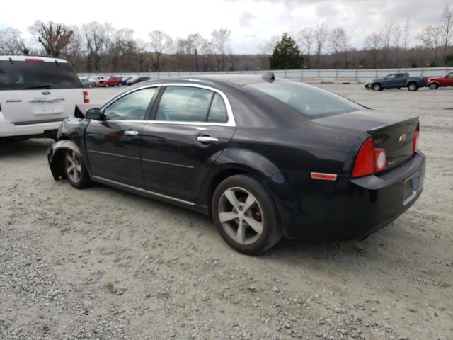 1G1ZC5E05CF161653 - 2012 CHEVROLET MALIBU 1LT BLACK photo 2
